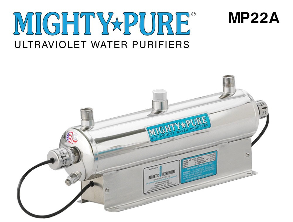 Atlantic UV Mighty Pure UV Water Purifier - Mighty Pure MP22A Ultraviolet water purifier
