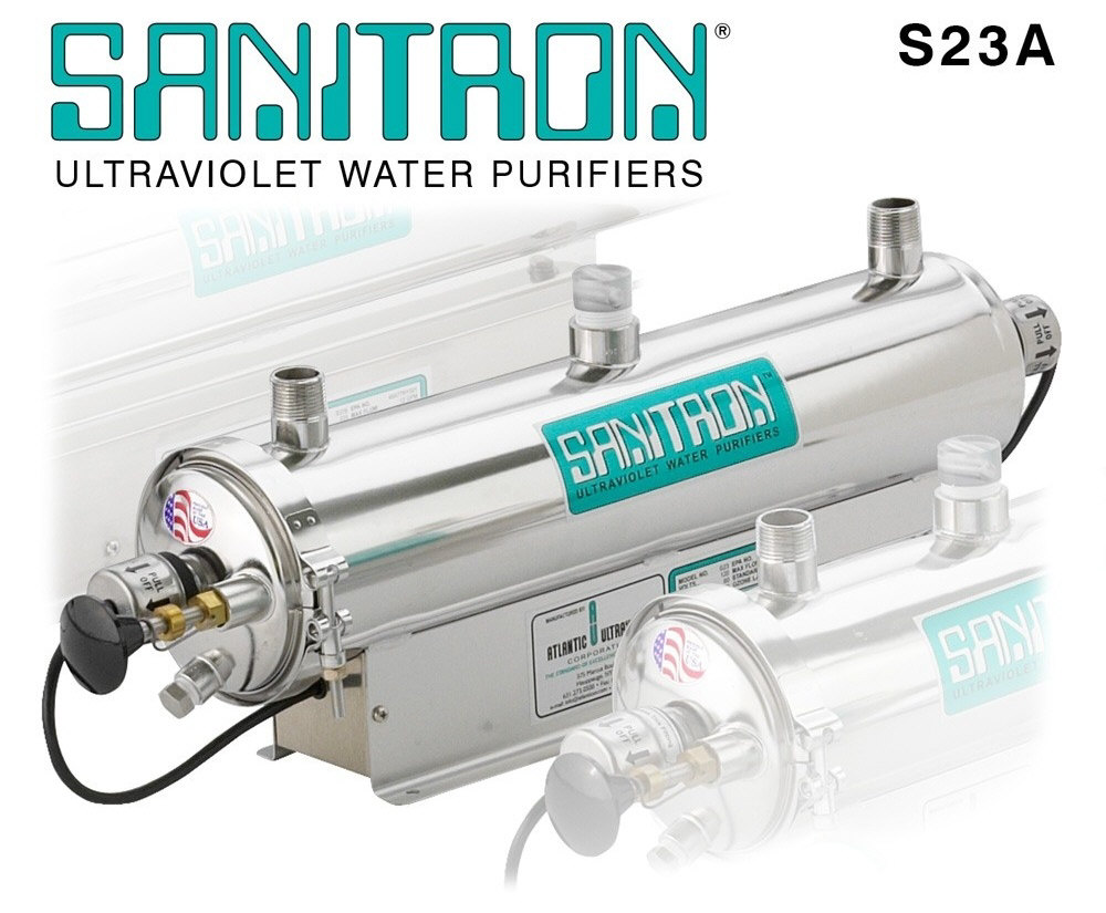 Atlantic UV SANITRON S23A Ultraviolet Water Purifier / SANITRON UV Water Sanitizer