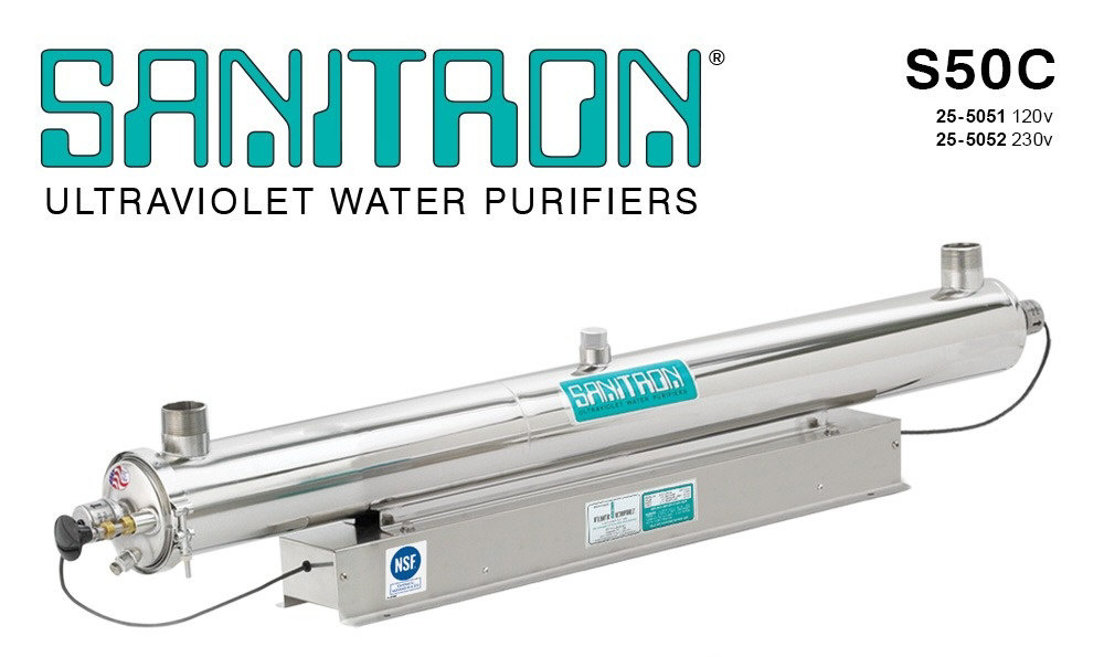Atlantic UV Sanitron S50C UV Water Purifier & UV Water Sanitizer