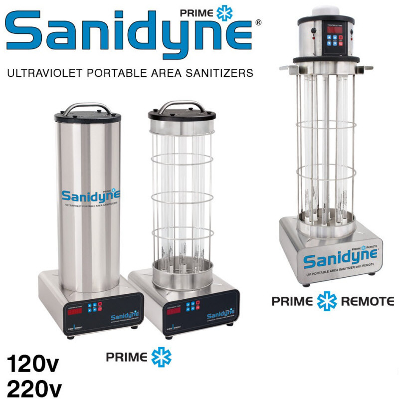 Atlantic UV Portable Sanidyne Ultraviolet Air & Surface UV Sanitizers and Disinfection Units