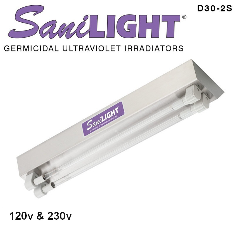 Atlantic UV SaniLIGHT D30-2S UV Light Air and Surface Sanitizer