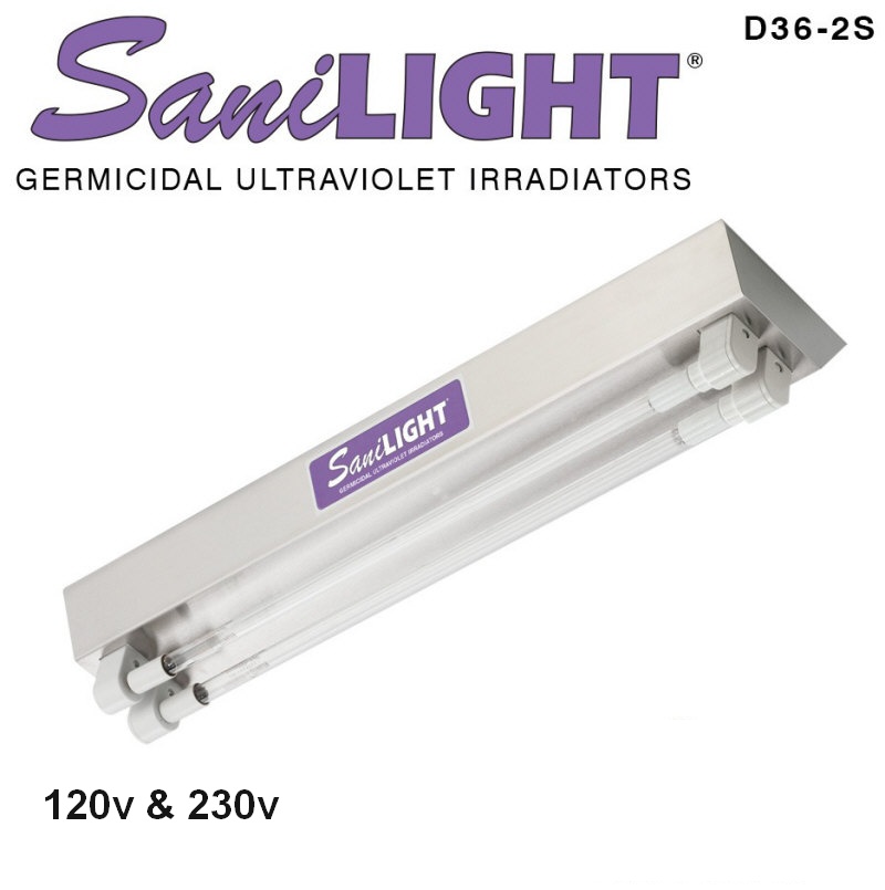 Atlantic UV SaniLIGHT D36-2S UV Light Air and Surface Sanitizer