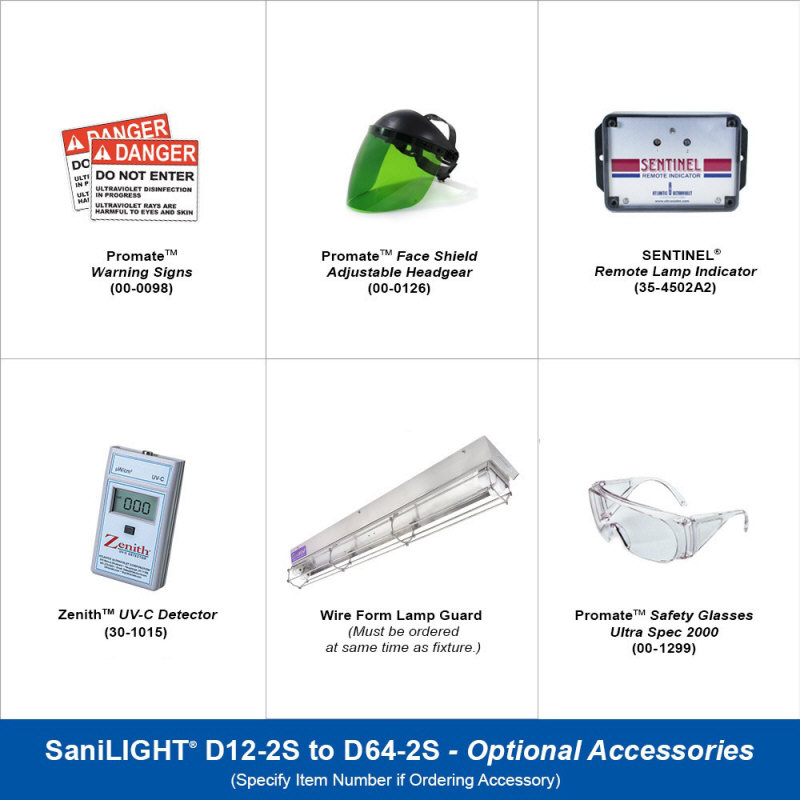 Atlantic UV SaniLIGHT Dual Lamp UV Air & Surface UV Sanitizers