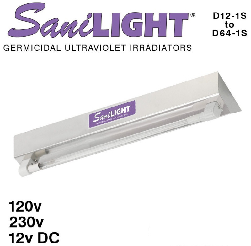 Atlantic UV SaniLIGHT UV air and surface disinfection unit - Ultraviolet Light Air and Surface Sanitizer - SaniLIGHT