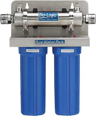 Bio Logic Water Filter and UV Water Purifier - Combination water filter for home water filtering