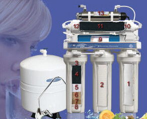 Ultraviolet Water Sanitizers with Reverse Osmosis water filtration