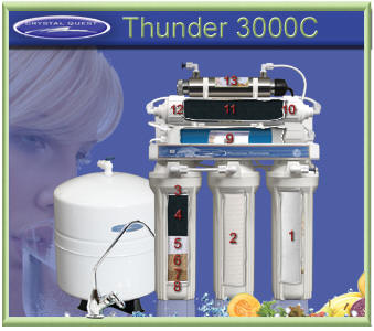 CQ Thunder 3000C RO Water Filter System with UV Sanitizer