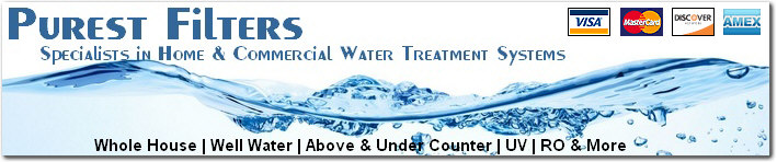 UltraViolet light Water Purifiers and UV water sanitizers and water filters