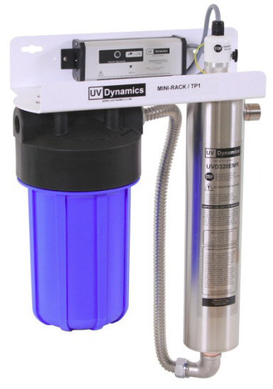 UV Dynamics Mini-Rack Water Filters and UV Water Purifiers